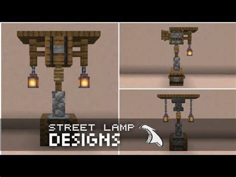 Minecraft street lamp design