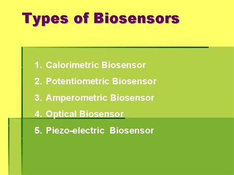 What is a Biosensor Biosensor Any device that