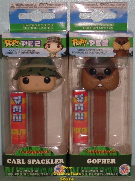 Caddyshack Carl Spackler and Gopher POP!+PEZ Bundle - $12.00 : Pez ...