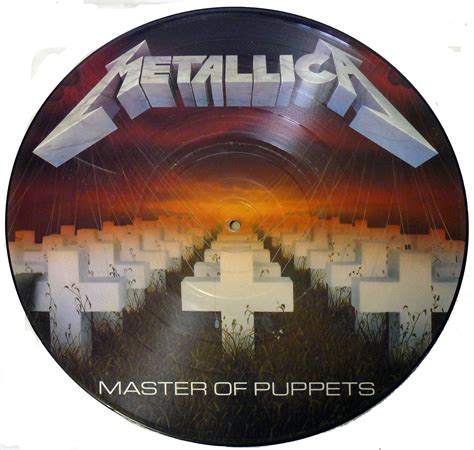 METALLICA Master of Puppets UK Picture Disc Release Thrash Metal ...