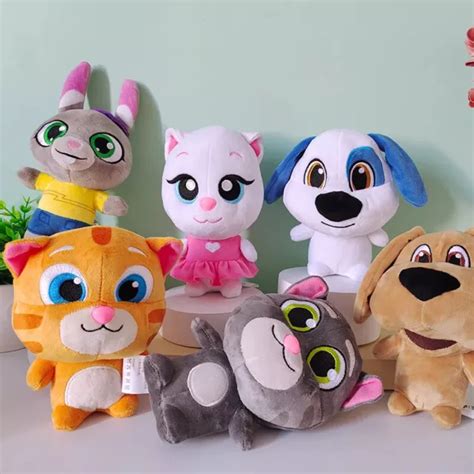 15CM TALKING TOM And Friends Plush Toys Doll Kawaii Angela Hank Ginger ...