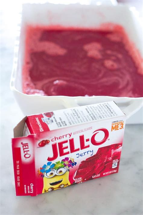 The Best Cherry Jello | A Bountiful Kitchen | Cherry jello recipes, Jello mold recipes, Jello ...