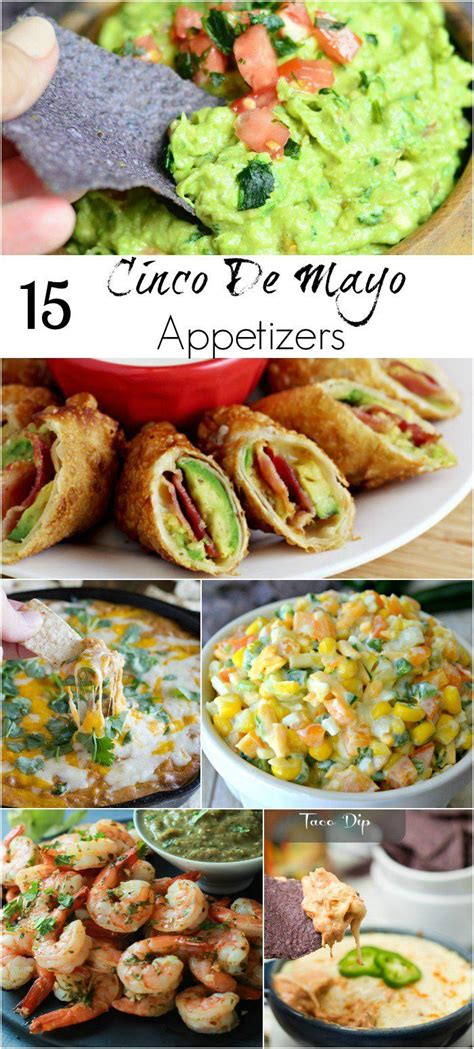 15 Palate-Pleasing Cinco de Mayo Appetizers | Mexican food recipes, Mexican appetizers, Cooking ...