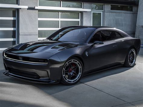 Dodge Charger Daytona SRT Concept Previews Electric Muscle Cars - ZigWheels