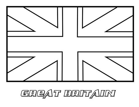 Printable England Coloring Pages