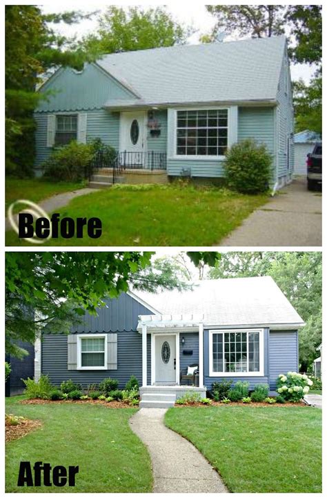 Before & After: Curb Appeal | Home exterior makeover, House exterior, House makeovers