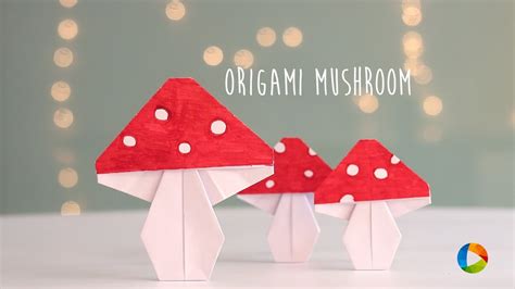 How to Fold: Origami Mushroom - 4 Gen Crafts