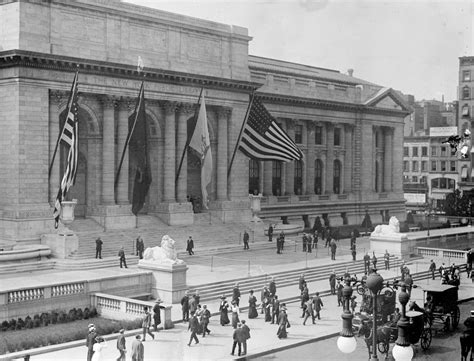 NY Public Library- 1911 | New york pictures, New york city, New york ...