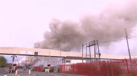 Avonmouth Docks fire finally extinguished after 'burning for days' | ITV News West Country