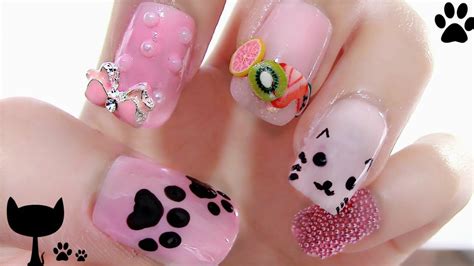 Cute Cat Nail Art Designs - Cat's Blog