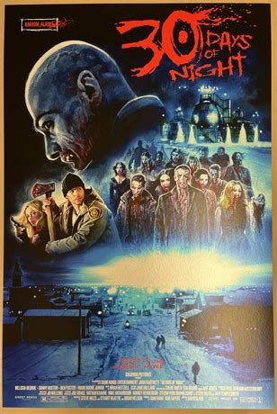 30 Days Of Night Poster, Mondo/AMP (24"x 36", 61cm x 91.5 cm), 2007, Sciotti Enzo