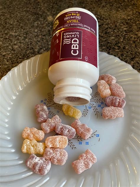 Vegan Crunk: Review: CBD Living Vegan Gummies