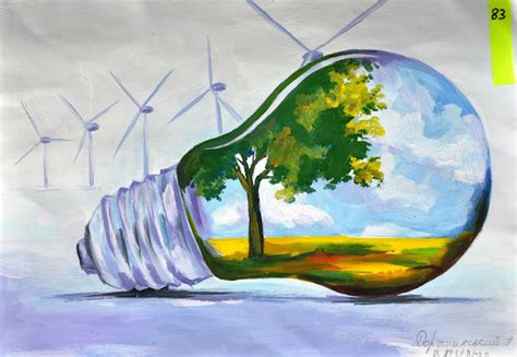 Painting On Save Electricity at PaintingValley.com | Explore collection ...