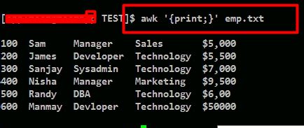 How to Write AWK Commands and Scripts Using Linux - Wikitechy