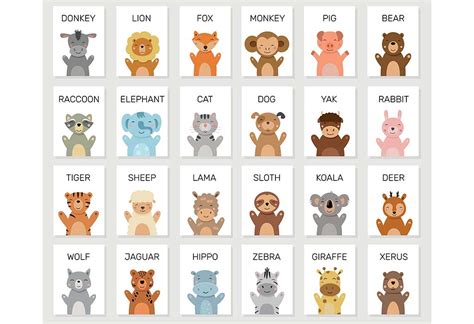 List of Animal Names For Preschoolers & Kids (With Pictures)