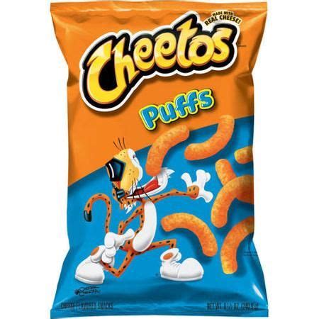 Cheetos Puff Cheese Flavored Snack, 8 Oz. - Walmart.com | Cheetos puffs ...