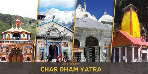 Char Dham Temples & Significance of Char Dham Yatra - Astobysadhak |शुभ मुहूर्त। पूजा विधि ...