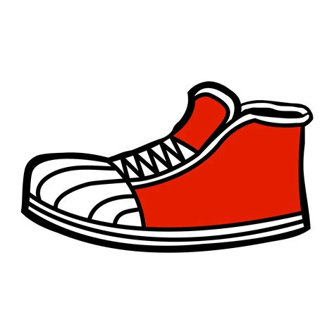 Sneaker cartoon icon 554442 Vector Art at Vecteezy