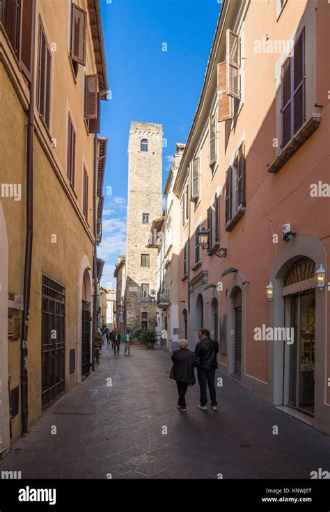 Terni, Italy - The historic center of Terni, the second biggest city of Umbria region, central ...