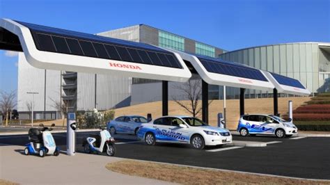 Honda's Solar-Powered EV Charging Station | Solar Energy Facts