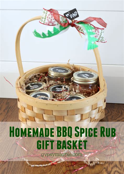 Homemade BBQ Spice Rubs Gift Basket - Gypsy MagpieGypsy Magpie