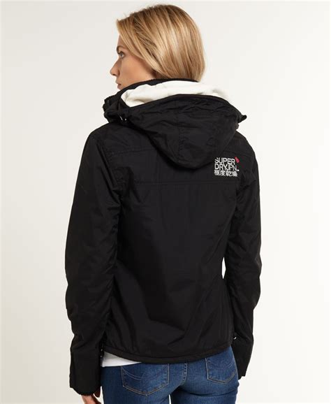 Womens - Arctic Windcheater in Black | Superdry UK