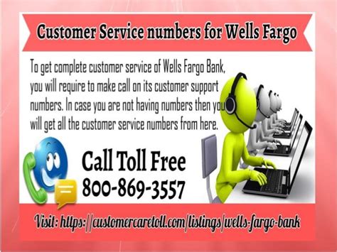 Customer Service Numbers For Wells Fargo