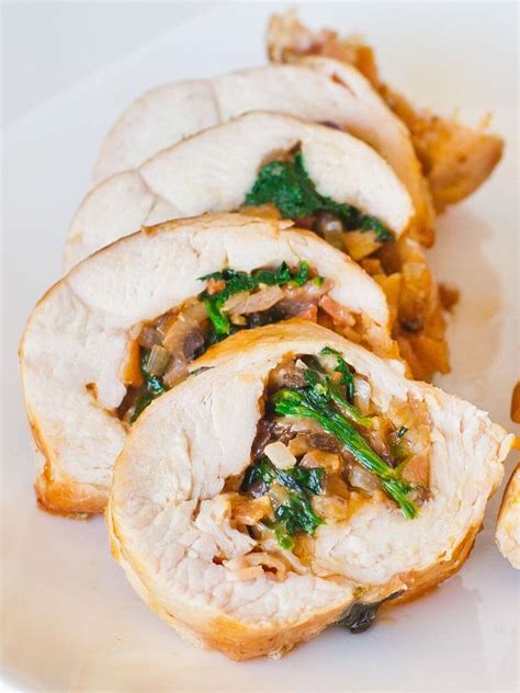 Stuffed Turkey Breast Roll (video) - Tatyanas Everyday Food