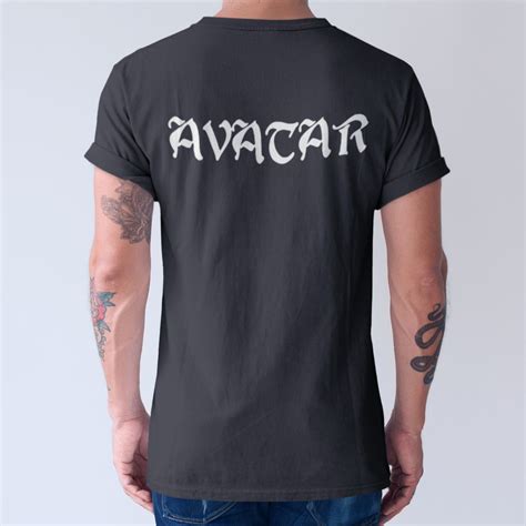 Avatar Band T-Shirt, Avatar Logo Black Tee Shirt, Gothic Metal Merchandise – Metal Merch T ...