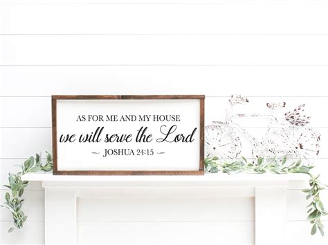 As for Me and My House SVG Christian SVG Bible Verse SVG - Etsy Canada