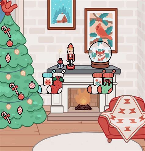 Toca Boca Fireplace 🔥 | Christmas fireplace, Christmas, Diy