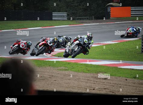 British superbikes race October 2015 Stock Photo - Alamy