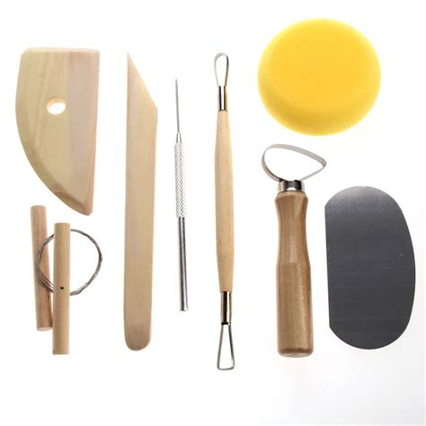 Aliexpress.com : Buy 8pcs Pottery Tools Set Pottery Ceramics Molding Clay Tools Stainless Steel ...