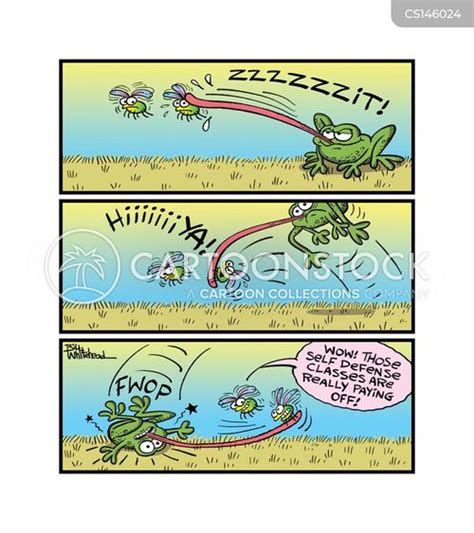 Self-defense Class Cartoons and Comics - funny pictures from CartoonStock