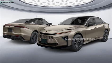 Imagined 2025 Toyota Camry 'XV80' Feels Like a Cooler and Nimbler Crown x Prius - autoevolution