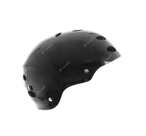 Premium Photo | Black bike helmet