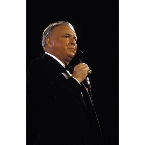 Frank Sinatra performing on stage Photo Print (8 x 10) - Walmart.com ...