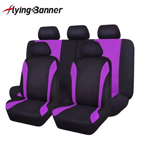 flyingbanner High Quality Mesh Cloth Car Seat Cover Universal Fit Most Vehicles Seats Interior ...