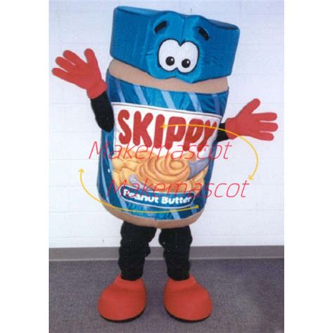 Bottle of Peanut Butter Mascot Costume