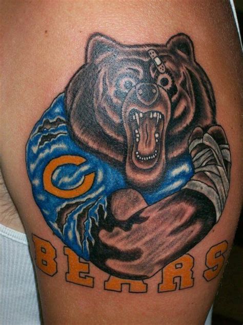 23 best Chicago Bears Tattoos images on Pinterest | Bear tattoos ...