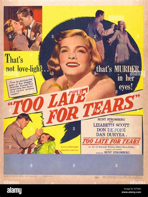 Too Late for Tears - Movie Poster Stock Photo - Alamy