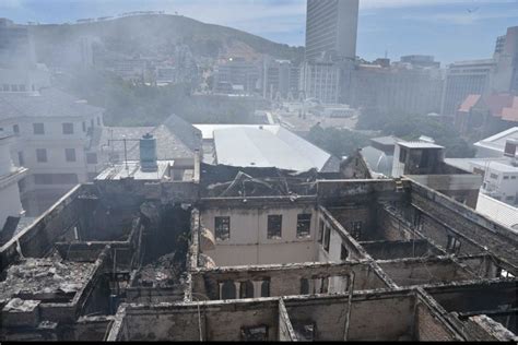 Nehawu members in Parliament want safety assurance after fire