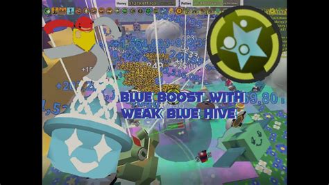 NOOB BLUE HIVE BOOSTING WITH SOLO POP STAR - BEE SWARM SIMULATOR ...