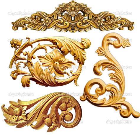 Gold Baroque, Baroque Art, Baroque Tattoo, Design Elements, Design Art, Print Design, Baroque ...