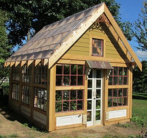 29 Best Glass shed images in 2020 | Diy greenhouse, Window greenhouse, Greenhouse shed