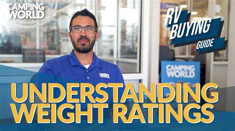 RV Buying Guide: Understanding RV Weight Ratings - Camping World