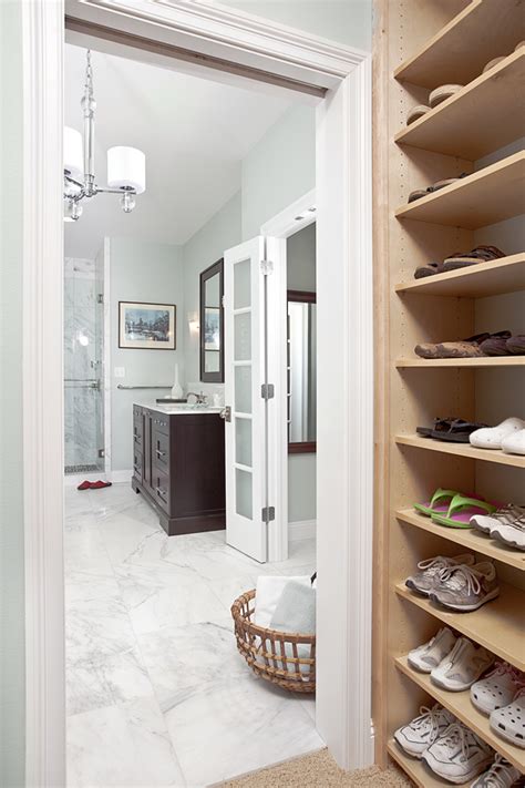 Master Bathroom Closet Combo Suite - In Detail Interiors