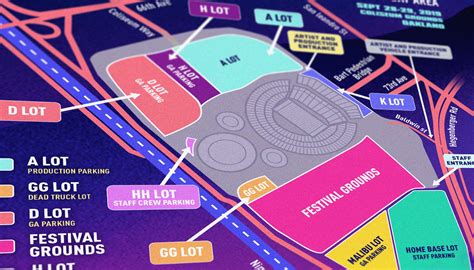 Rolling Loud - Parking Map :: Behance