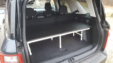 Homemade rear cargo shelf | 2021+ Ford Bronco Sport Forum ...