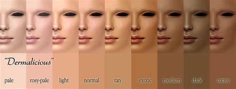 Good reference material for basic skin tones. | Skin tone chart, Skin color chart, Skin tones